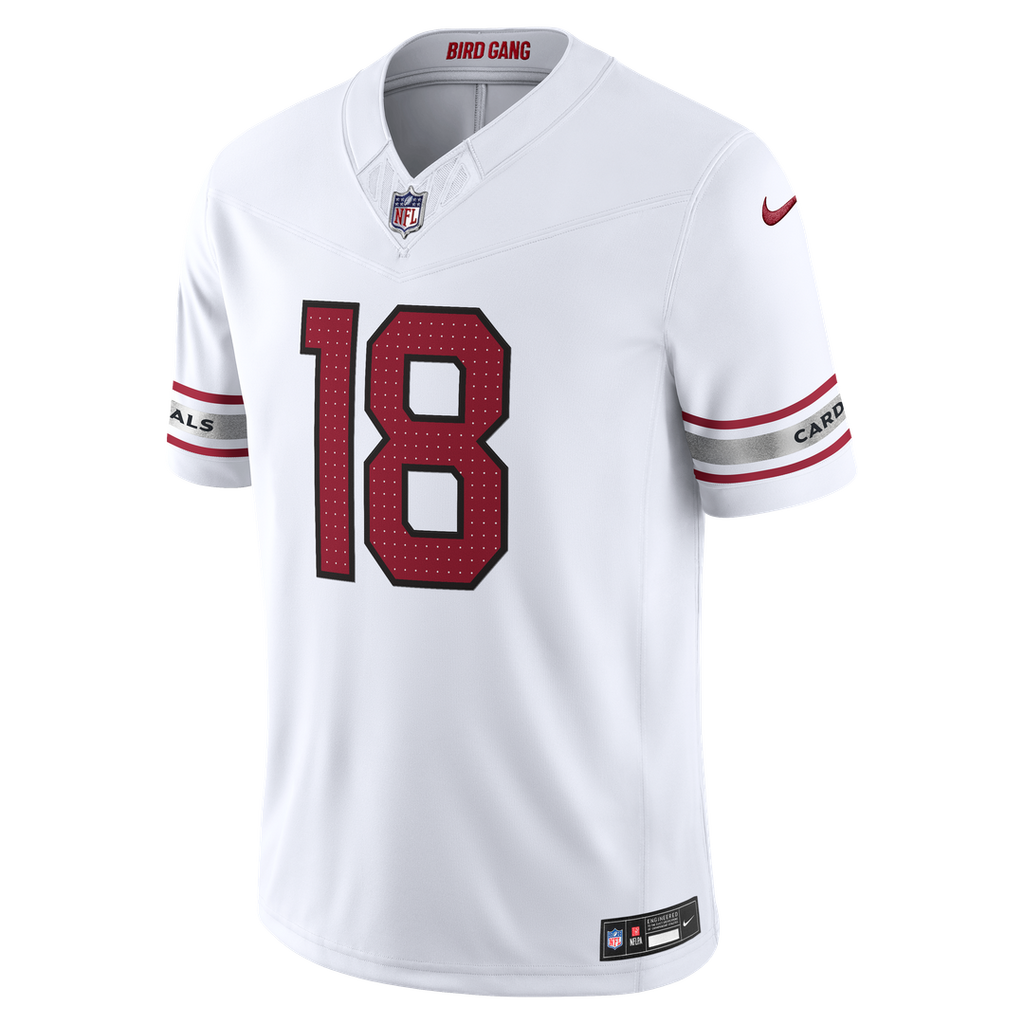 Arizona Cardinals Marvin Harrison Jr. Nike Cardinal Team Vapor FUSE Stitched Limited Jersey