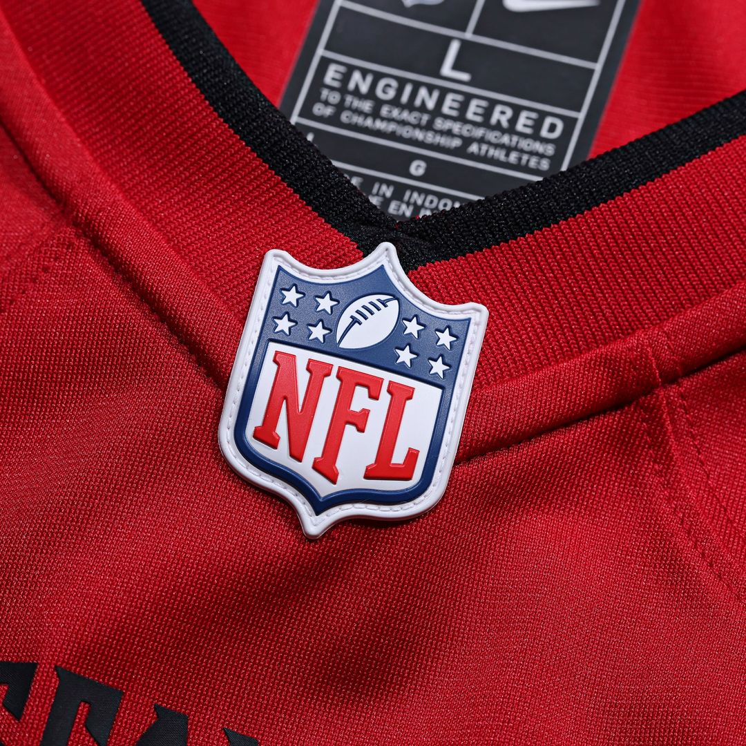 Tampa Bay Buccaneers John Lynch Nike Red Retired Game Jersey