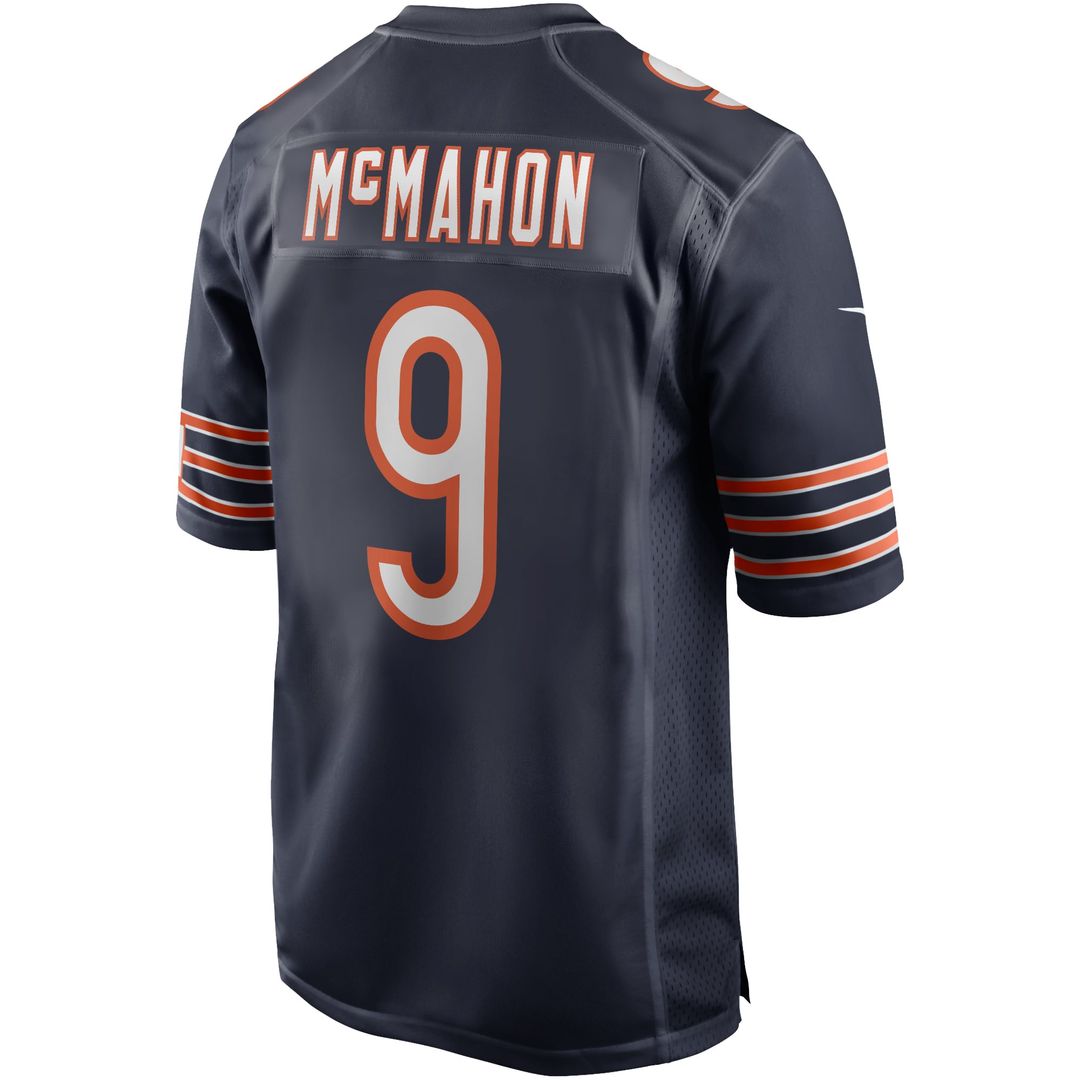 Chicago Bears Jim McMahon Nike Navy Retired Player Game Jersey
