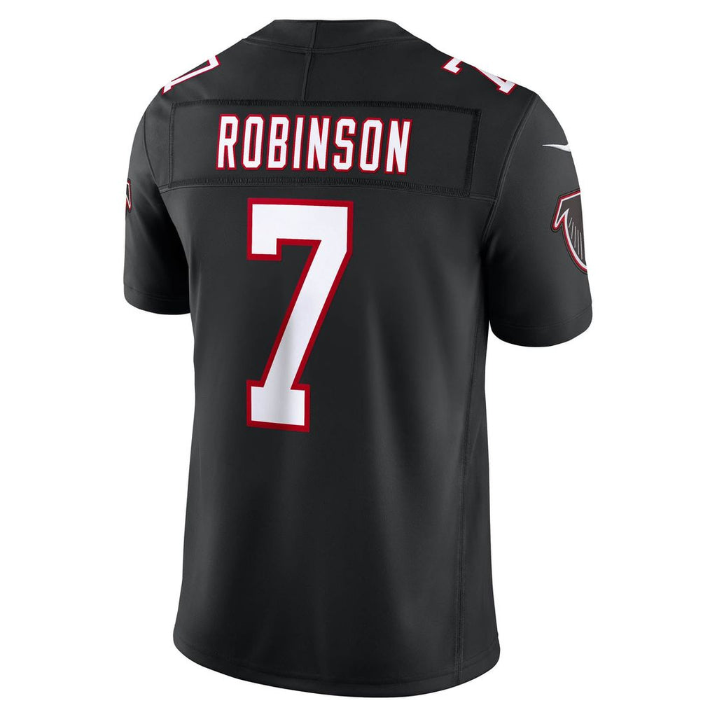Atlanta Falcons Bijan Robinson Nike Black Alternate Throwback Vapor FUSE Stitched Limited Jersey