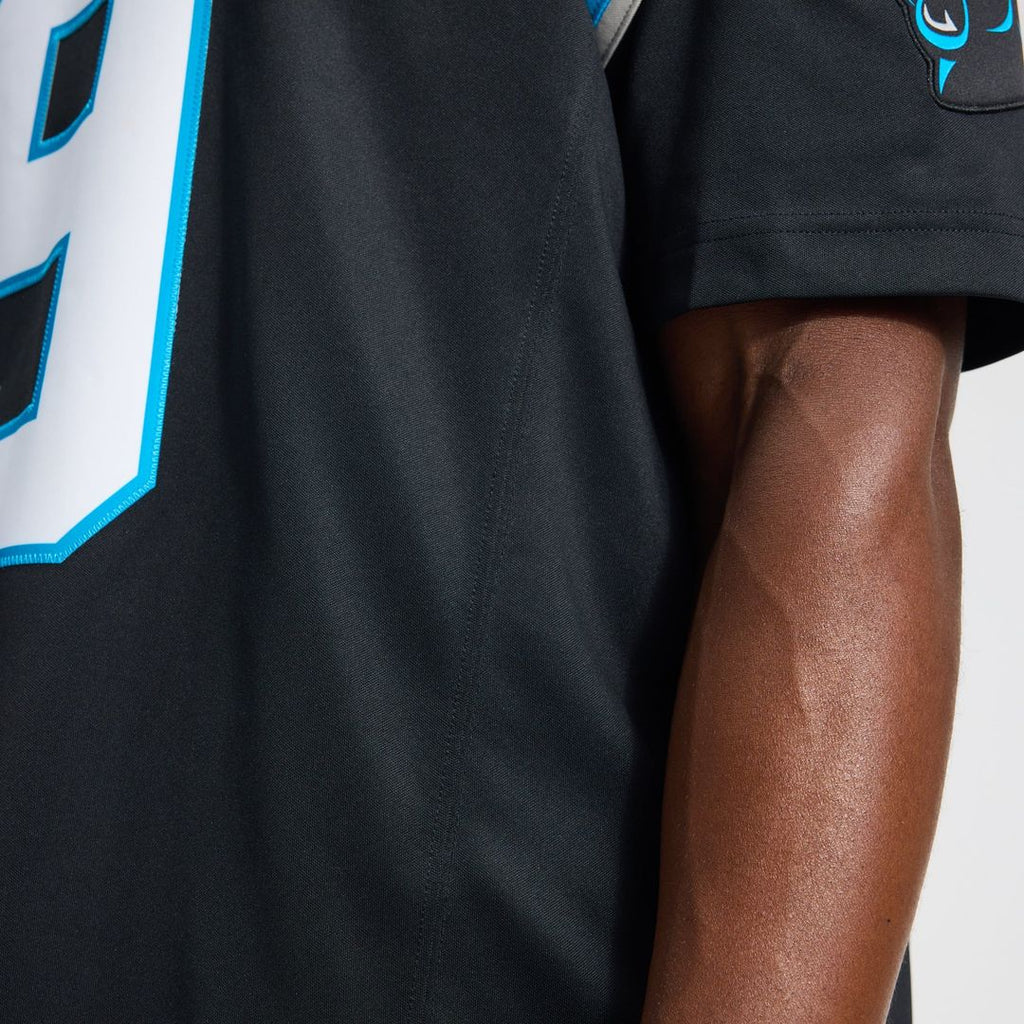 Carolina Panthers Bryce Young Nike Blue Alternate Vapor FUSE Stitched Limited Jersey