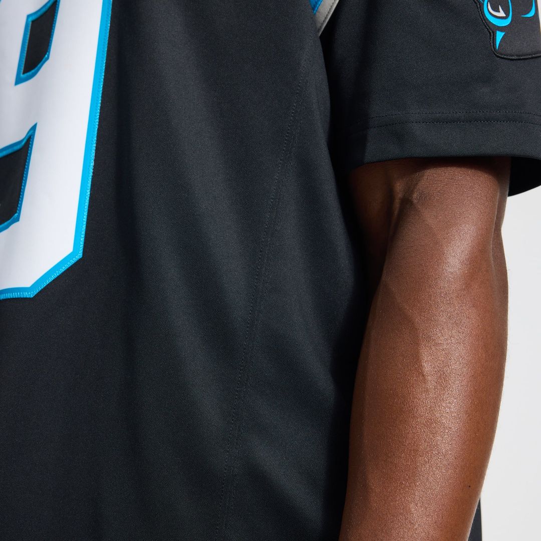 Carolina Panthers Bryce Young Nike Blue Alternate Vapor FUSE Stitched Limited Jersey