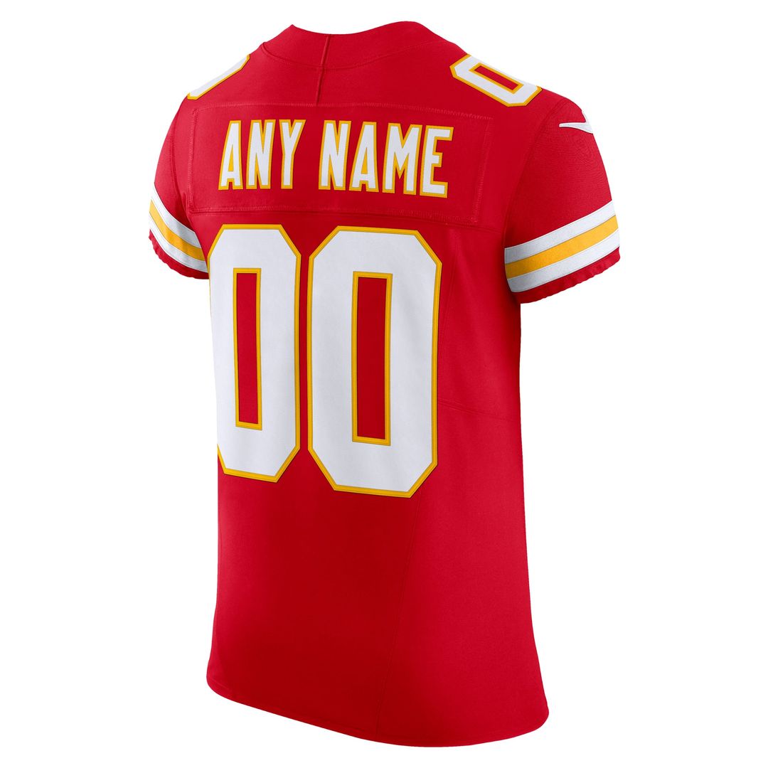 Kansas City Chiefs Nike Red Vapor FUSE Elite Custom Jersey