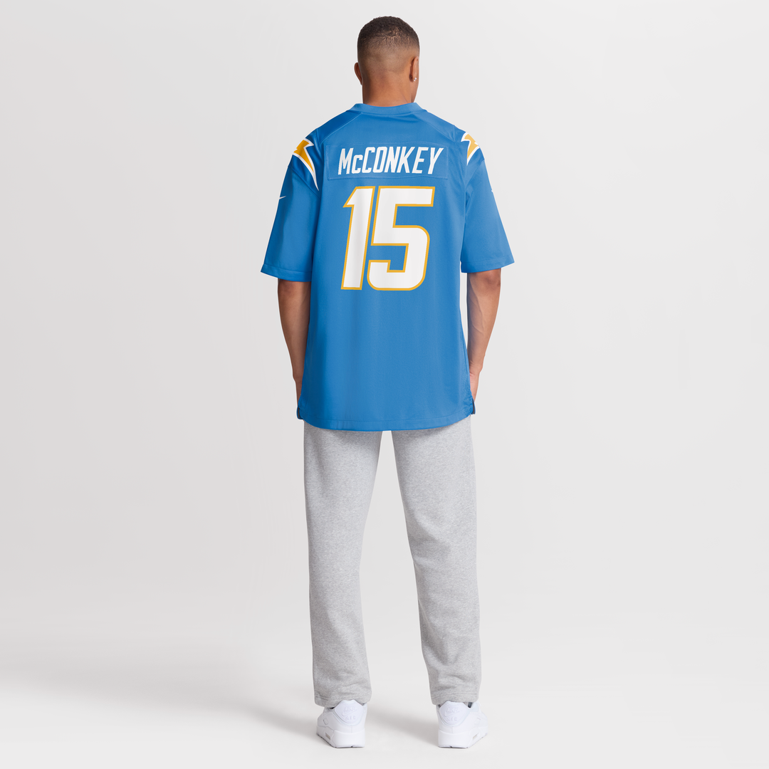 Los Angeles Chargers Ladd McConkey Nike Navy Alternate Super Chargers Game Jersey
