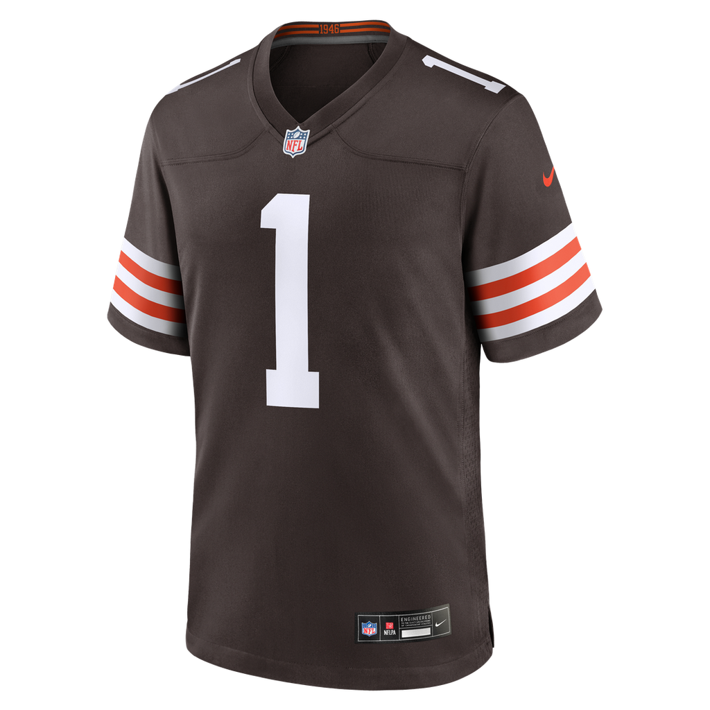 Cleveland Browns KC Concepcion Jr. Nike Brown Game Jersey