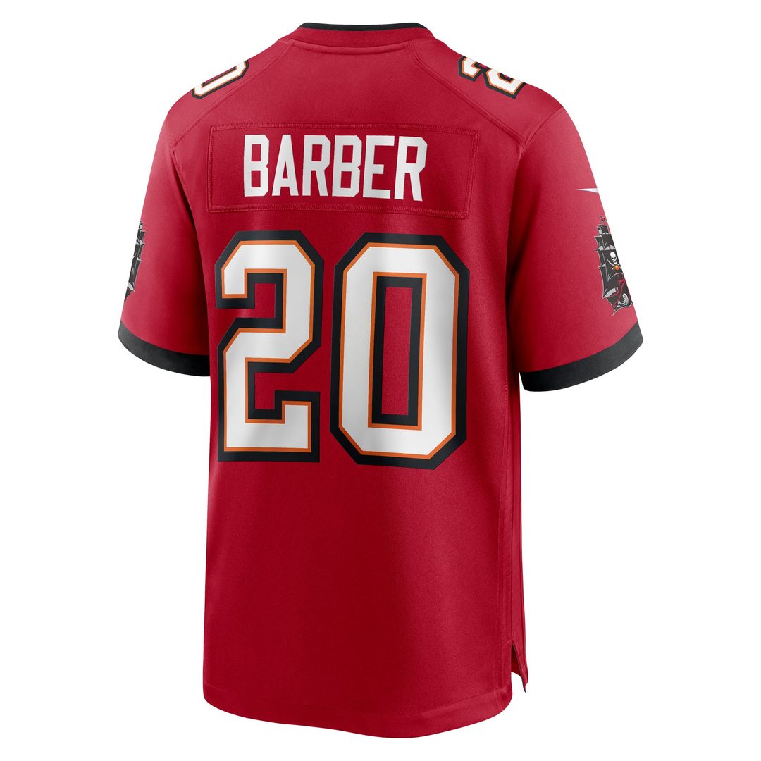 Tampa Bay Buccaneers Ronde Barber Nike Red Retired Game Jersey
