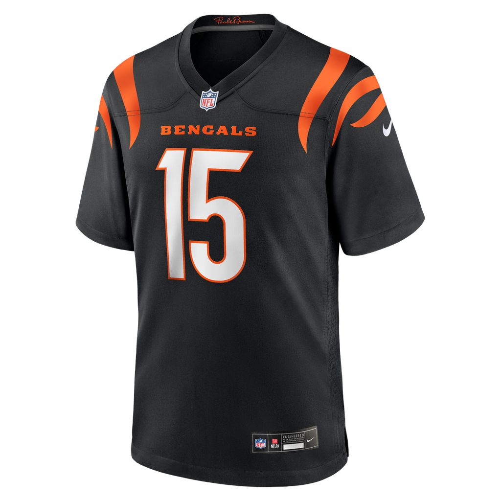 Cincinnati Bengals Charlie Jones Nike Black Game Jersey