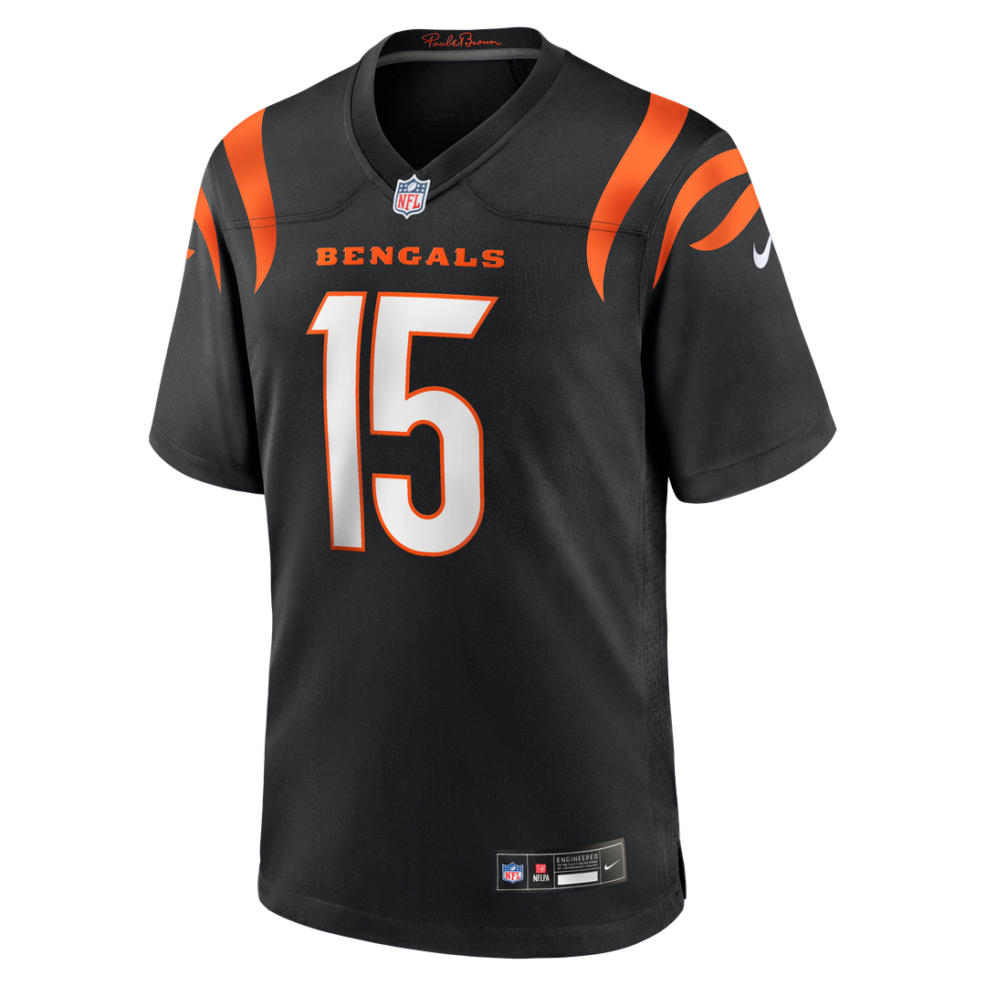 Cincinnati Bengals Charlie Jones Nike Black Game Jersey