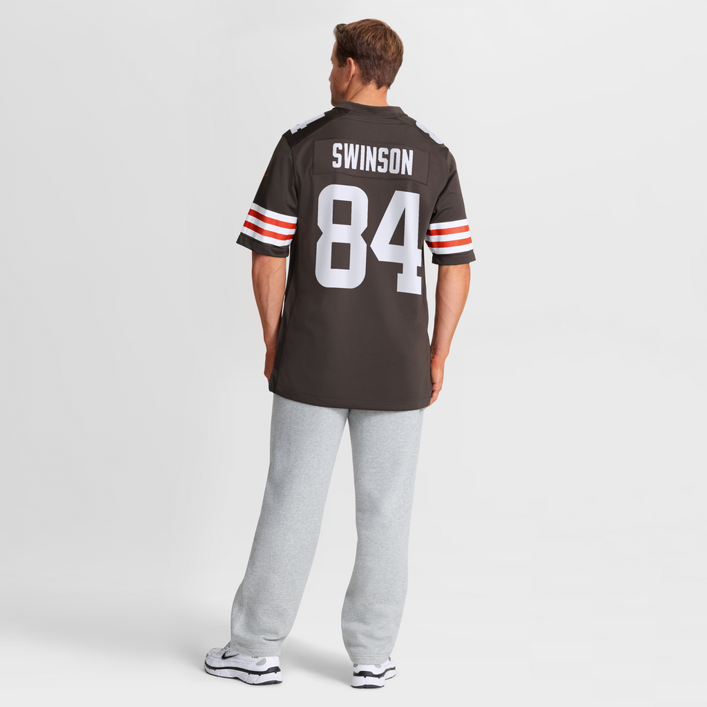 Cleveland Browns Messiah Swinson Nike Brown Game Jersey
