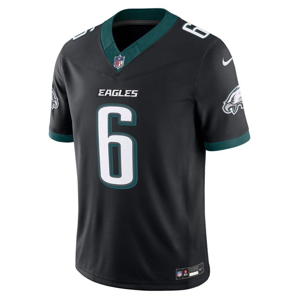 Philadelphia Eagles DeVonta Smith Nike Kelly Green Alternate Vapor FUSE Stitched Limited Jersey