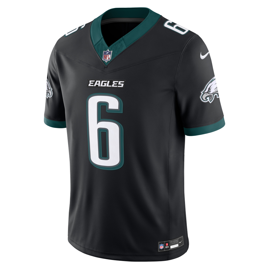 Philadelphia Eagles DeVonta Smith Nike Kelly Green Alternate Vapor FUSE Stitched Limited Jersey