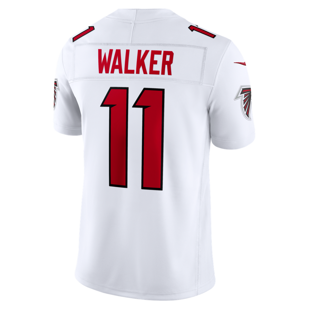 Atlanta Falcons Jalon Walker Nike White Vapor FUSE Stitched Limited Jersey