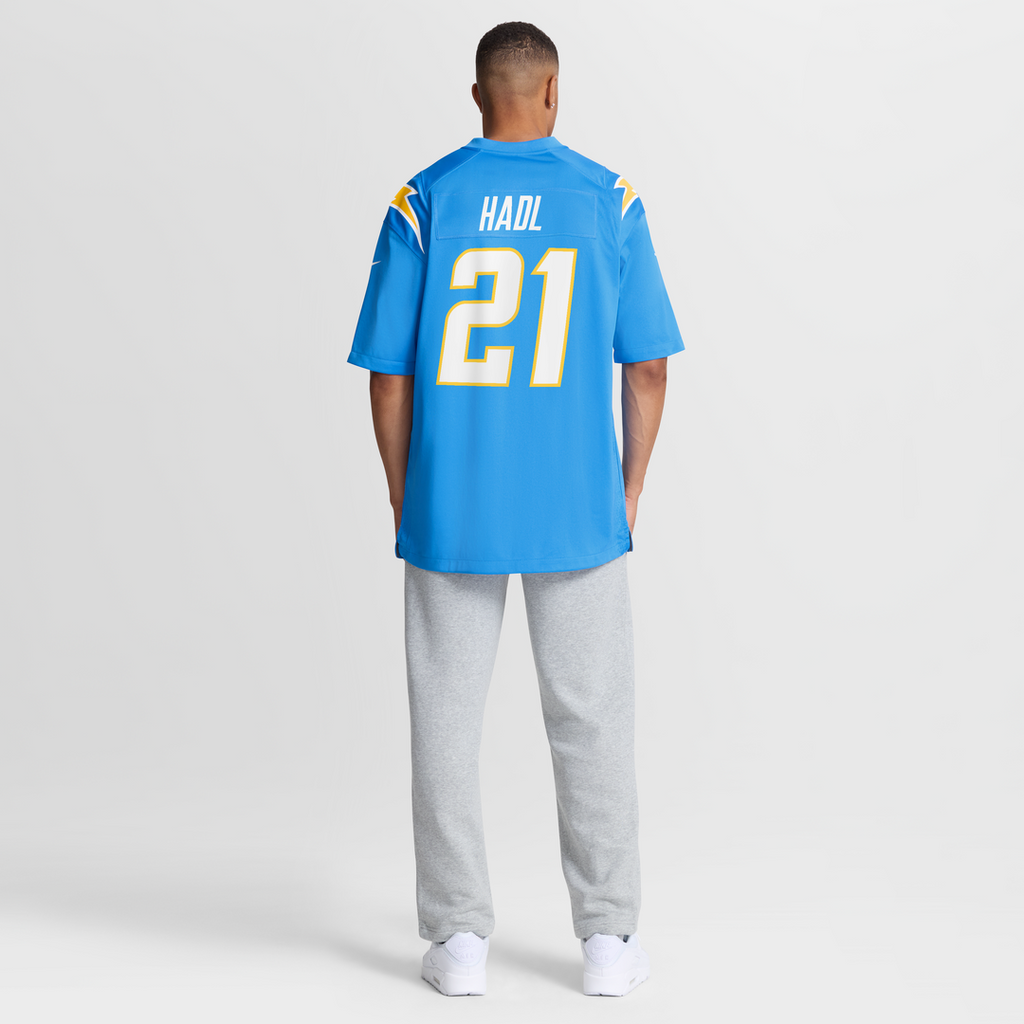 Los Angeles Chargers John Hadl Nike Powder Blue Retired Player Game Jersey