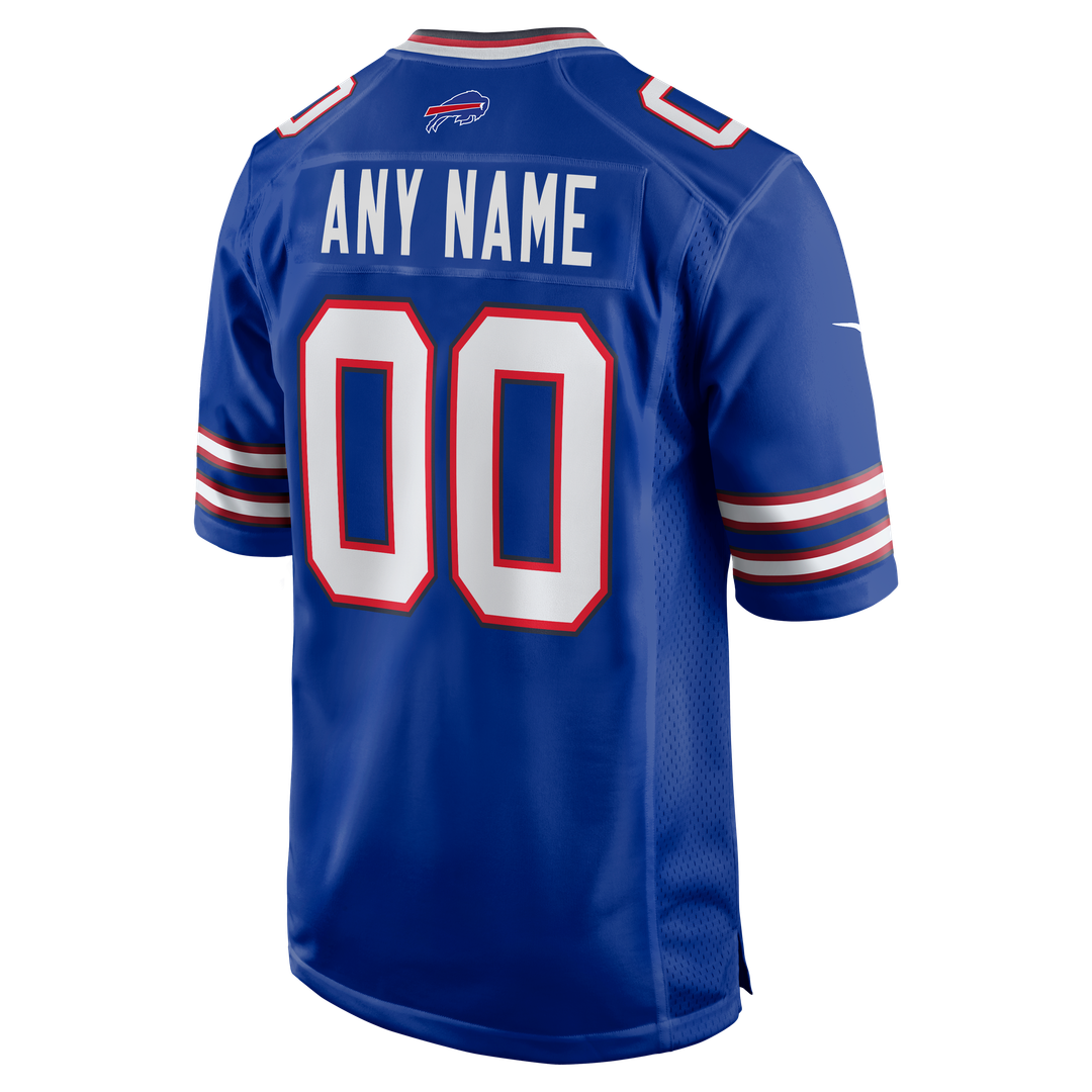 Buffalo Bills Nike Royal Custom Jersey