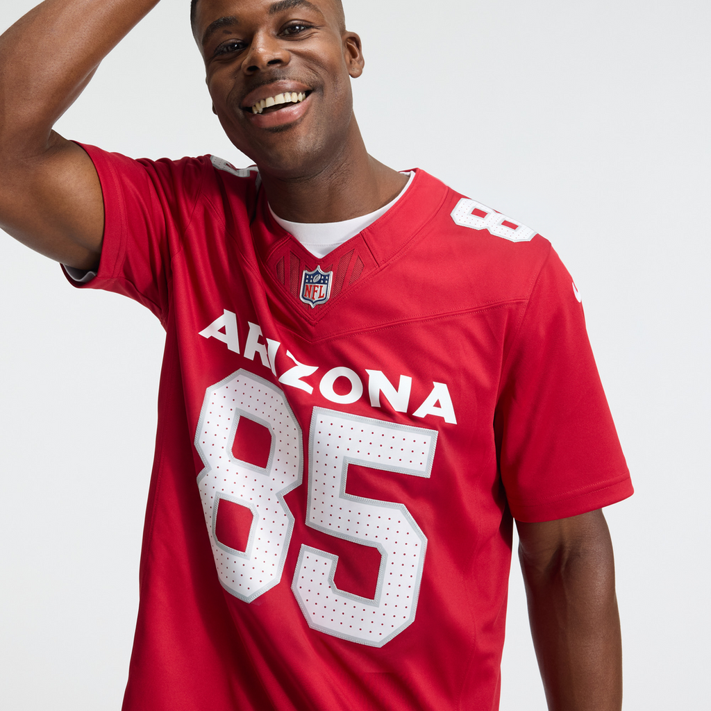 Arizona Cardinals Trey McBride Nike White Vapor FUSE Stitched Limited Jersey