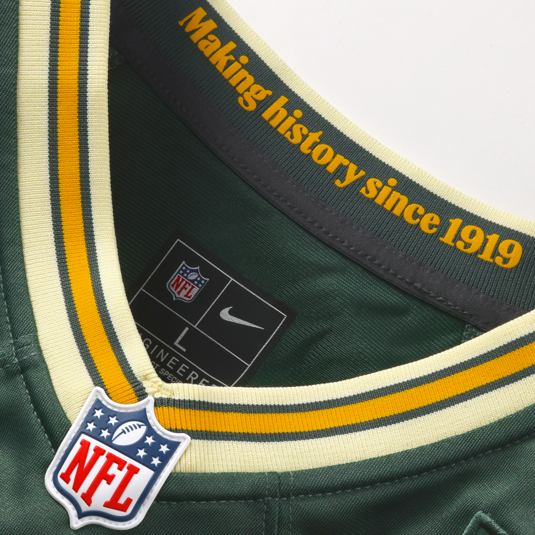Green Bay Packers Christian Watson Nike Green 2026 Rivalries Collection Game Jersey