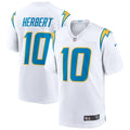 Los Angeles Chargers Justin Herbert Nike White Game Jersey