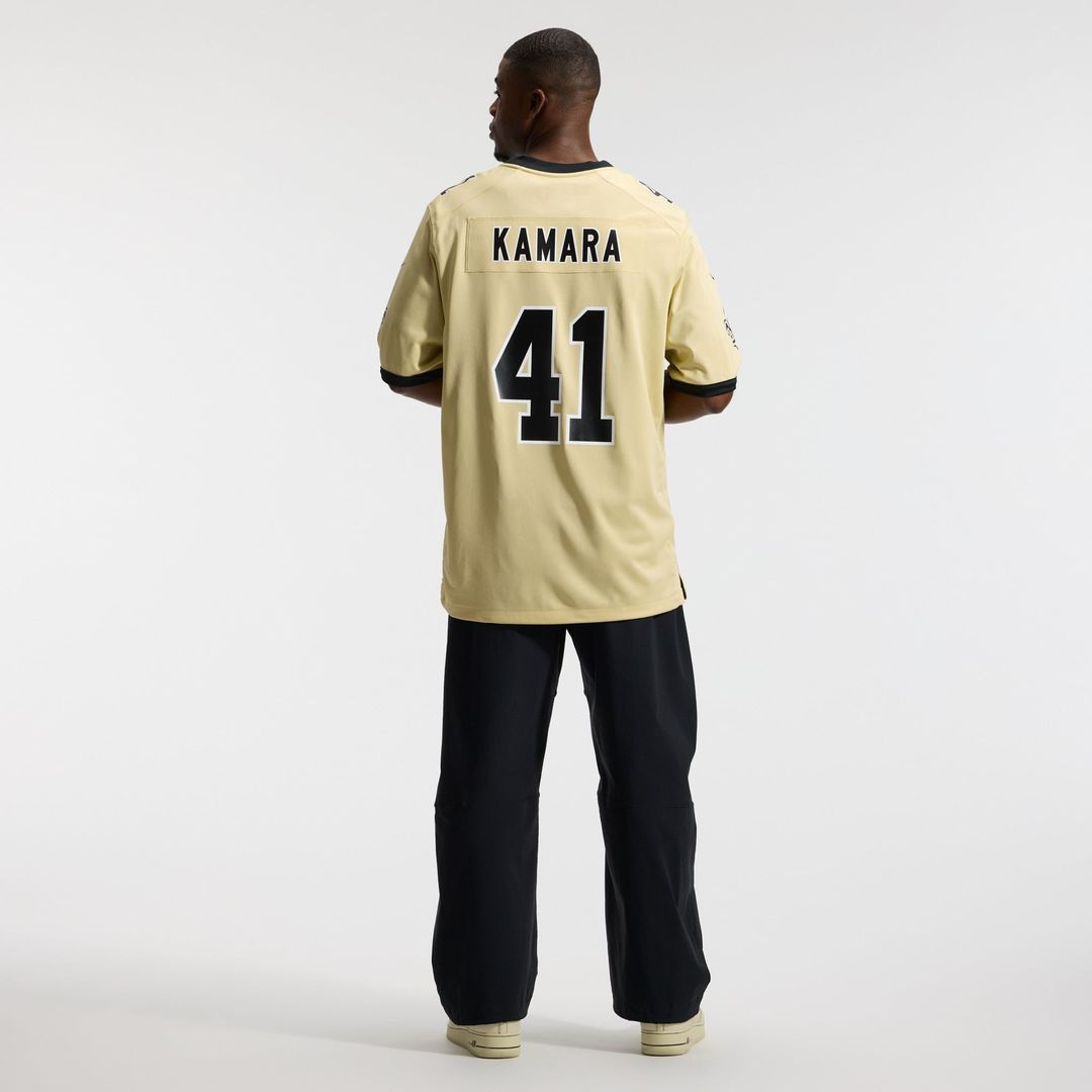 New Orleans Saints Alvin Kamara Nike Gold Gameday Golds Alternate Game Jersey