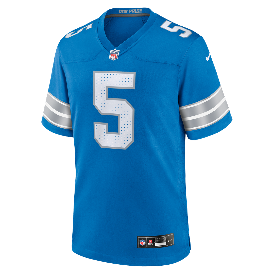 Detroit Lions Teddy Bridgewater Nike Blue Game Jersey