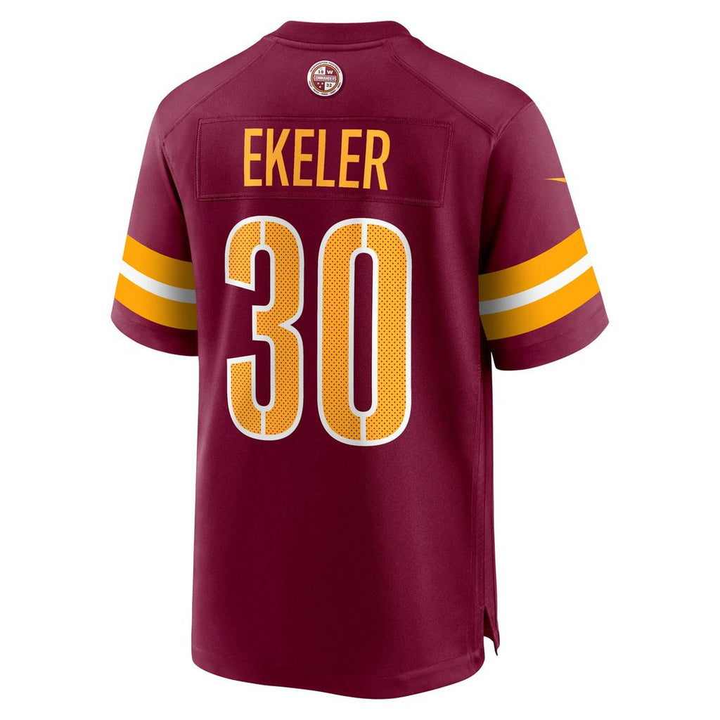 Washington Commanders Austin Ekeler Nike Burgundy Game Jersey