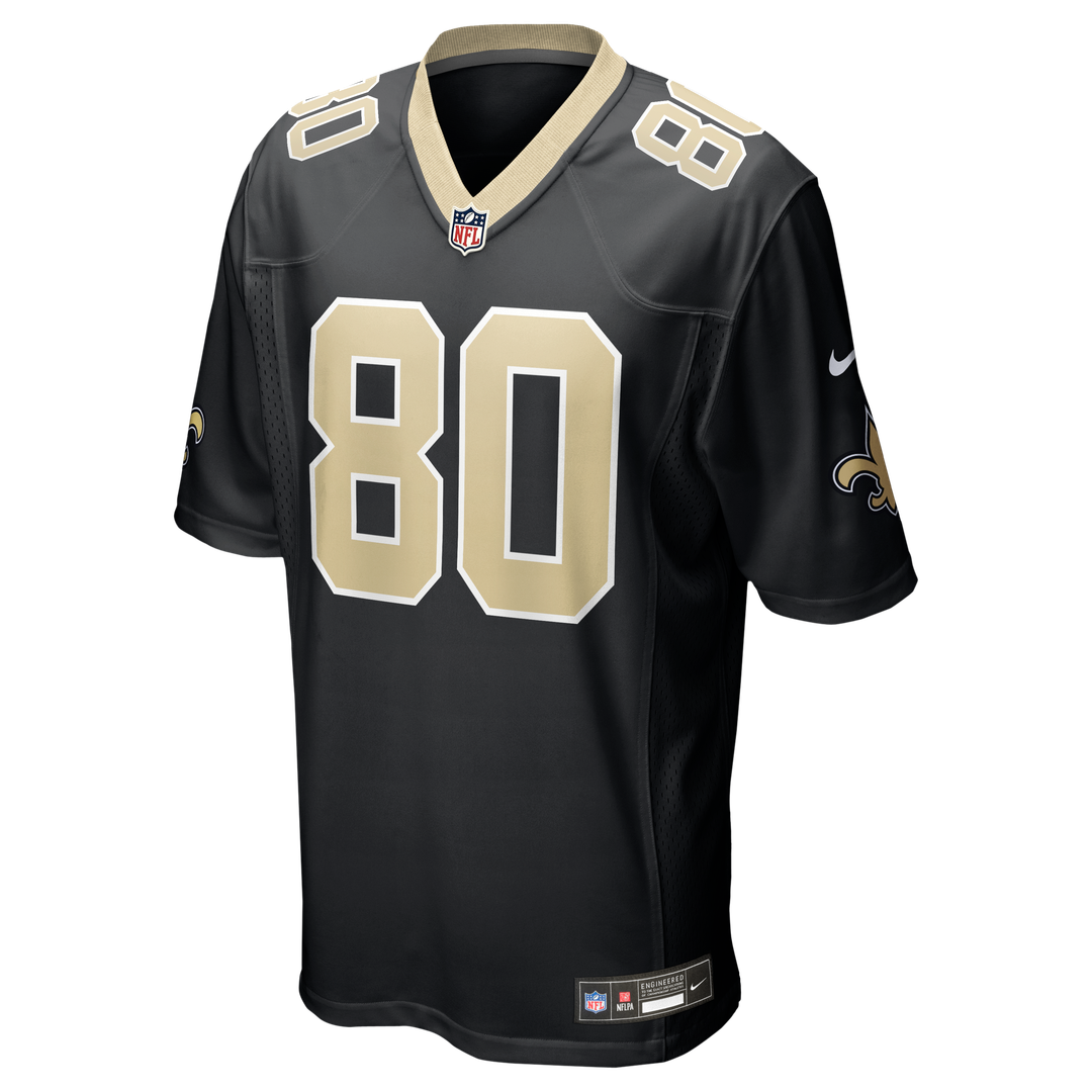 New Orleans Saints Moliki Matavao Nike Black Game Jersey