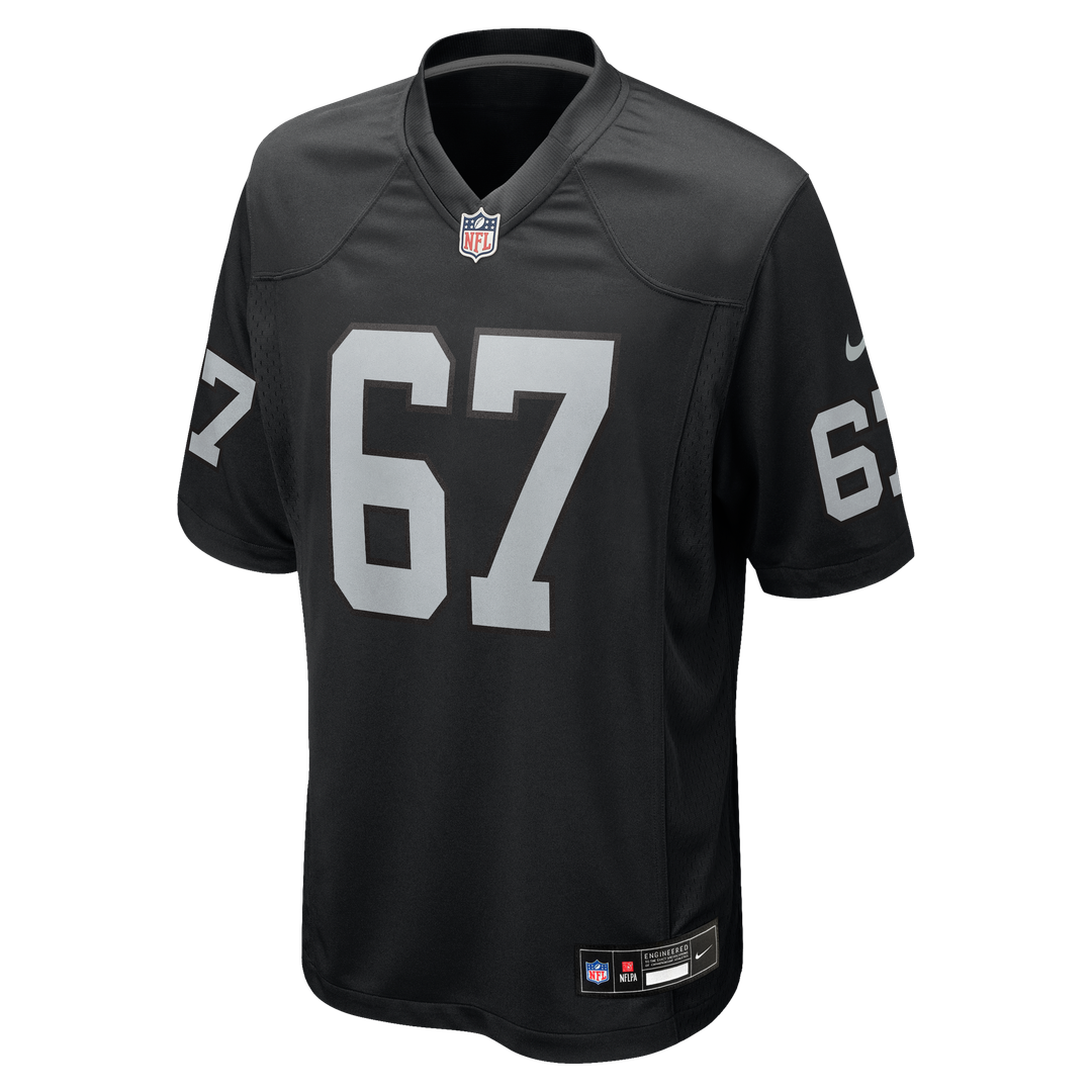 Las Vegas Raiders Will Putnam Nike Black Game Jersey
