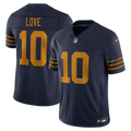 Green Bay Packers Jordan Love Nike Navy Alternate Vapor FUSE Stitched Limited Jersey
