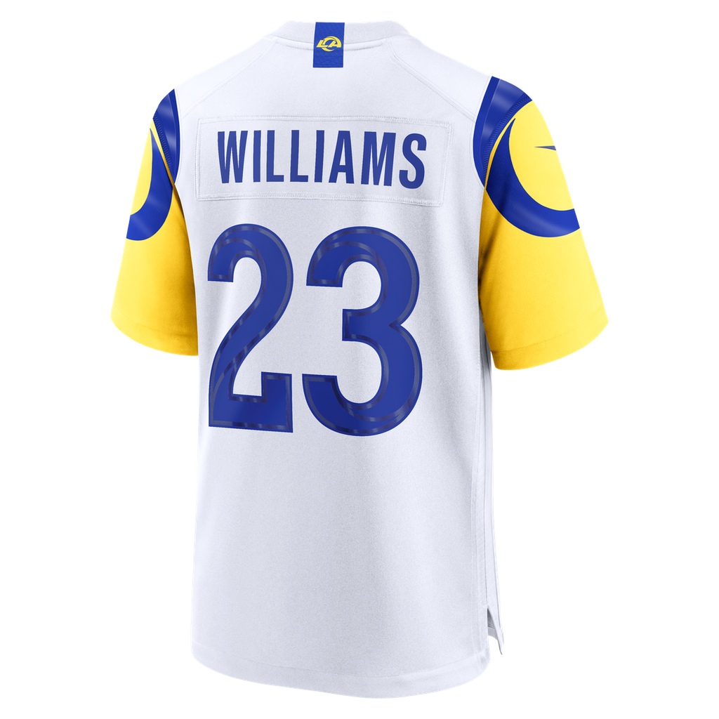 Los Angeles Rams Kyren Williams Nike White White Game Jersey