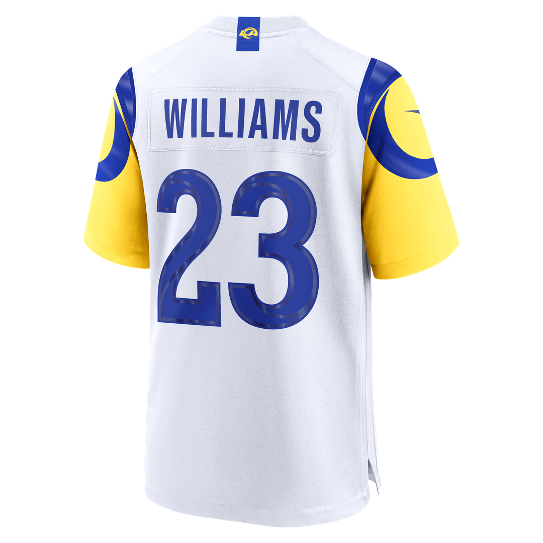 Los Angeles Rams Kyren Williams Nike White White Game Jersey