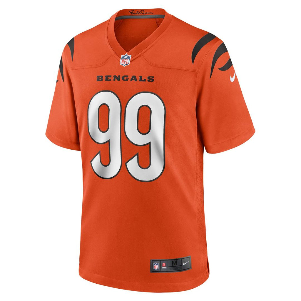 Cincinnati Bengals Myles Murphy Nike White Game Jersey