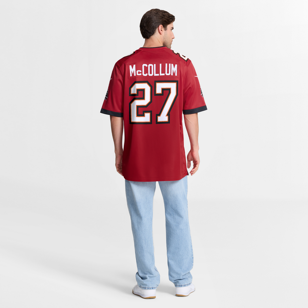 Tampa Bay Buccaneers Zyon McCollum Nike Red Game Jersey