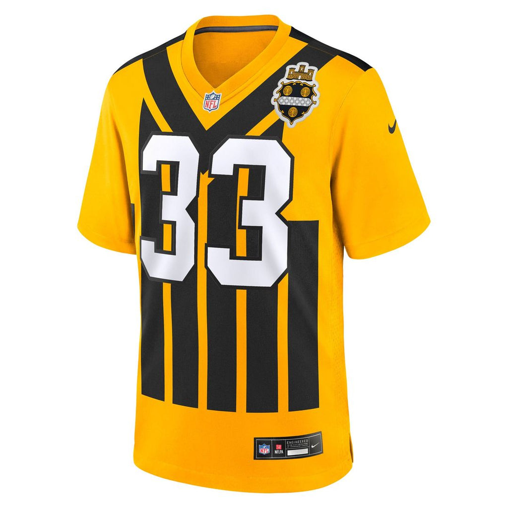 Pittsburgh Steelers Jack Sawyer Nike Black Game Jersey