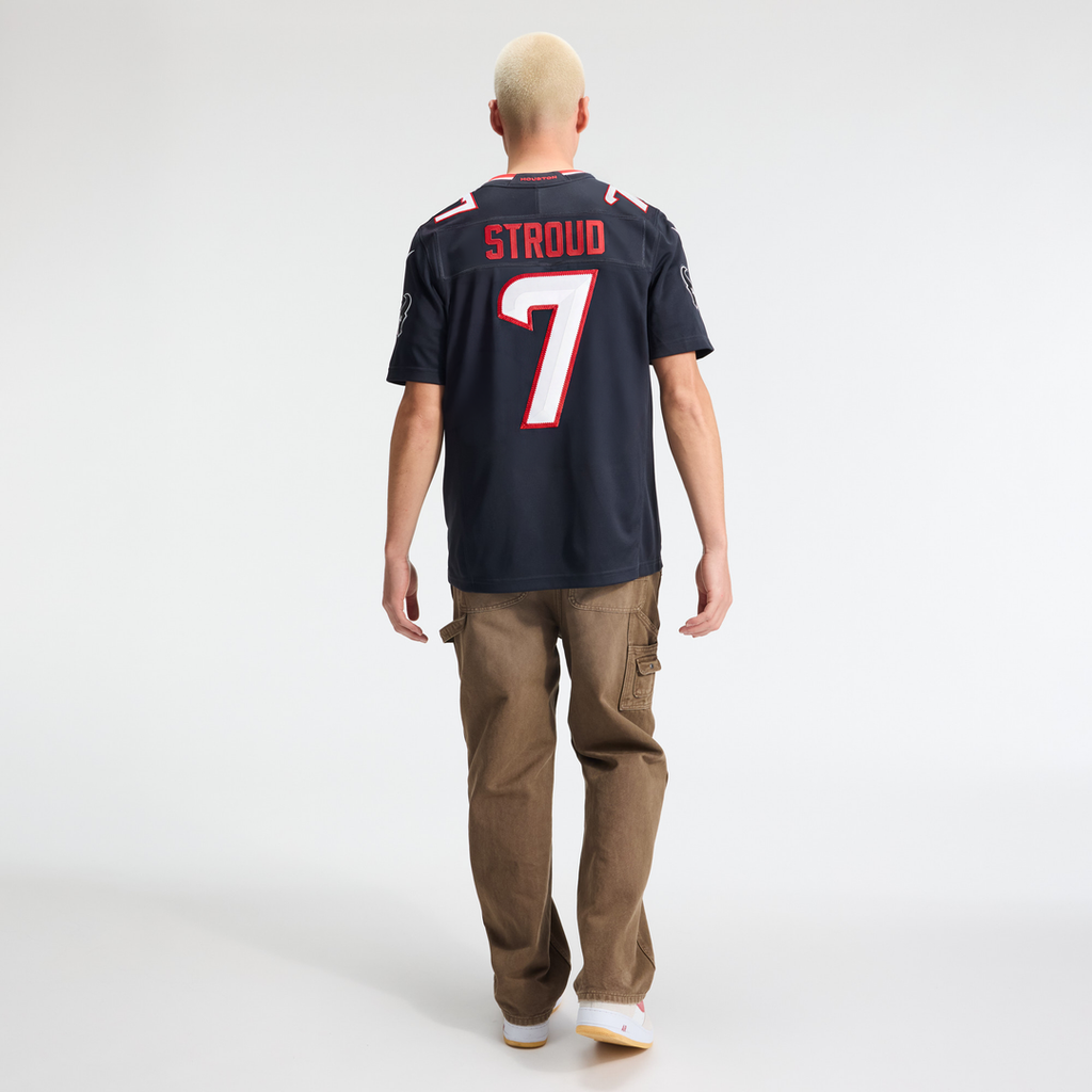 Houston Texans C.J. Stroud Nike Navy Team Vapor FUSE Stitched Limited Jersey