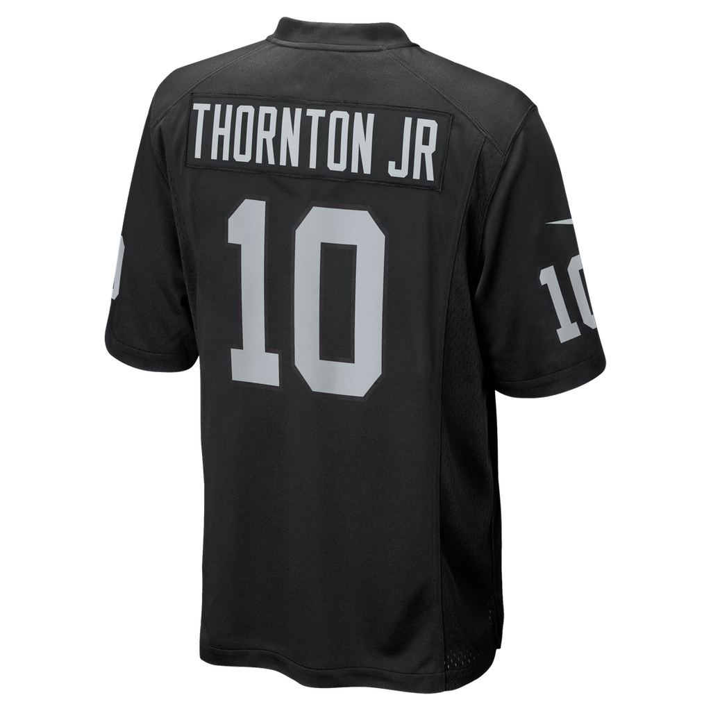 Las Vegas Raiders Dont'e Thornton Jr. Nike Black Game Jersey
