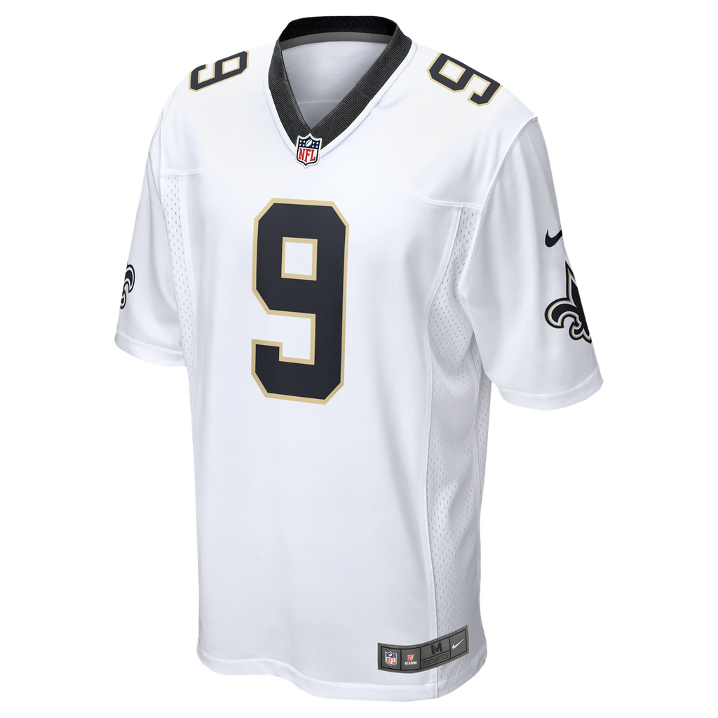 New Orleans Saints Drew Brees Nike Black Game Jersey
