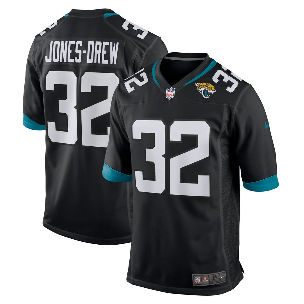 Jacksonville Jaguars Maurice Jones - Drew Nike Black Retired Player Alternate Game Jersey