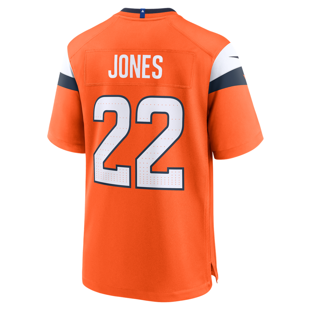 Denver Broncos Brandon Jones Nike Orange Game Jersey