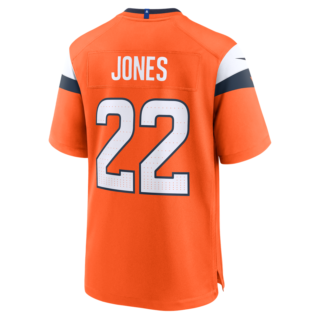 Denver Broncos Brandon Jones Nike Orange Game Jersey