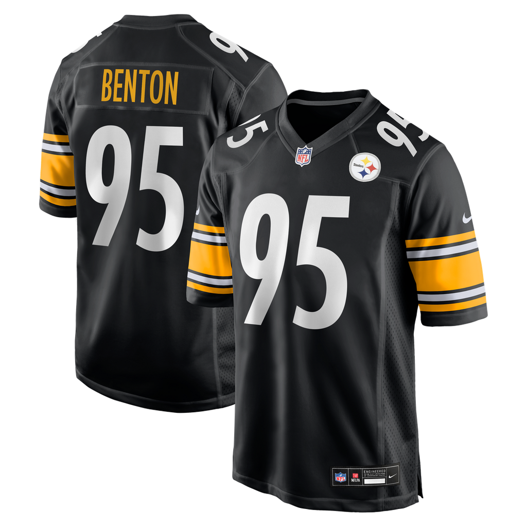 Pittsburgh Steelers Keeanu Benton Nike Black Game Jersey
