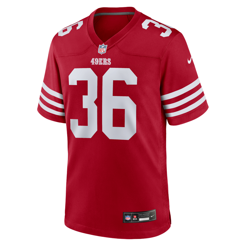 San Francisco 49ers Marques Sigle Nike Scarlet Game Jersey