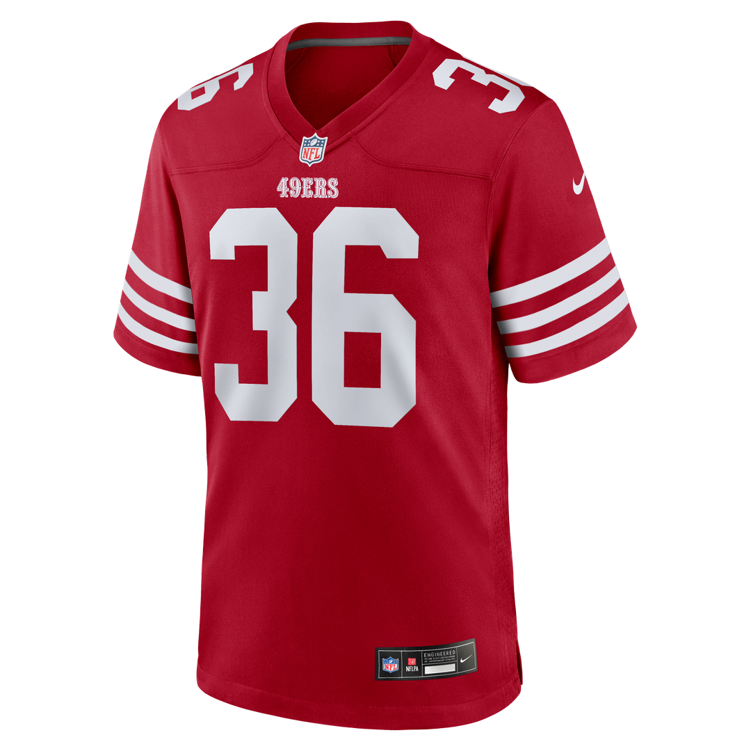 San Francisco 49ers Marques Sigle Nike Scarlet Game Jersey