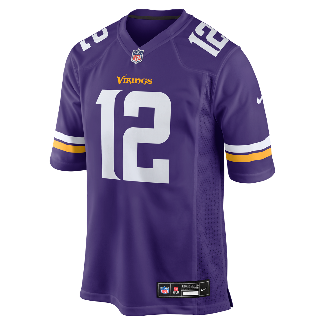 Minnesota Vikings Max Brosmer Nike Purple Game Jersey