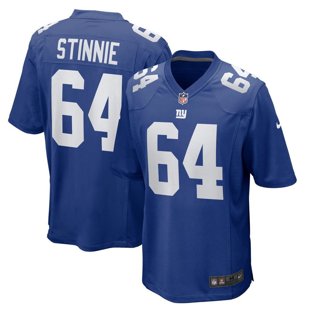 New York Giants Aaron Stinnie Nike Royal Game Jersey