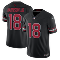 Arizona Cardinals Marvin Harrison Jr. Nike Black Alternate Vapor FUSE Stitched Limited Jersey