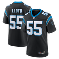 Carolina Panthers Devin Lloyd Nike Black Game Jersey