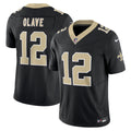 New Orleans Saints Chris Olave Nike Black Vapor FUSE Limited Jersey