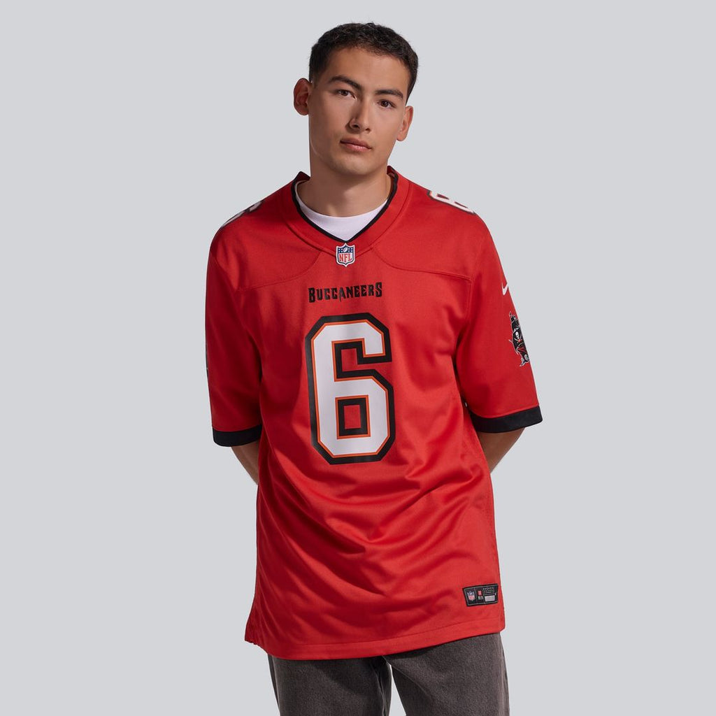 Tampa Bay Buccaneers Baker Mayfield Nike Red Game Jersey