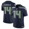 Seattle Seahawks Sam Darnold Nike College Navy Team Vapor FUSE Stitched Limited Jersey