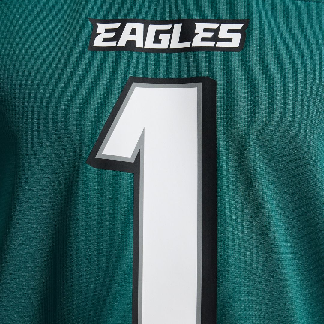 Philadelphia Eagles Jalen Hurts Nike Midnight Green Game Jersey