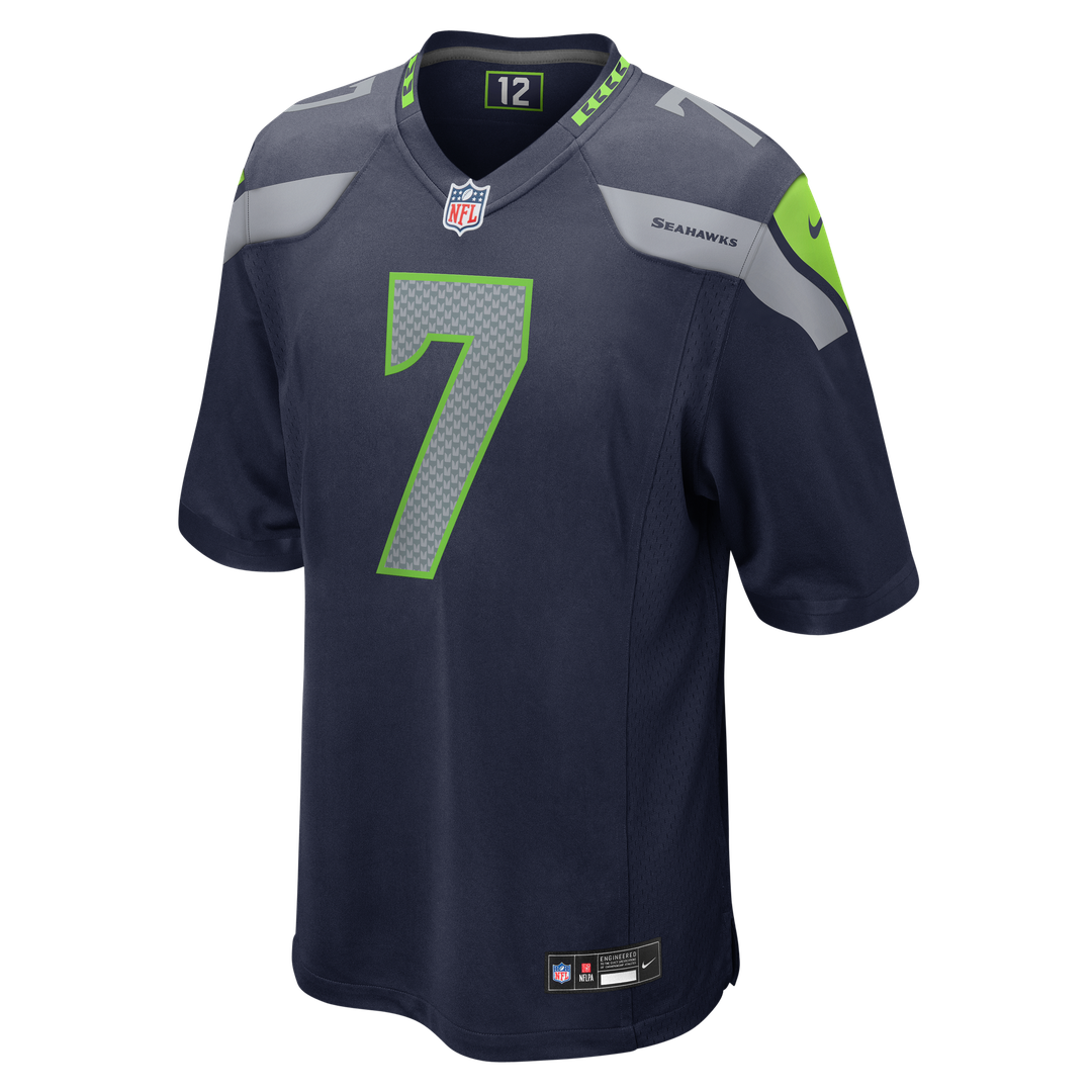 Seattle Seahawks Uchenna Nwosu Nike College Navy Game Jersey
